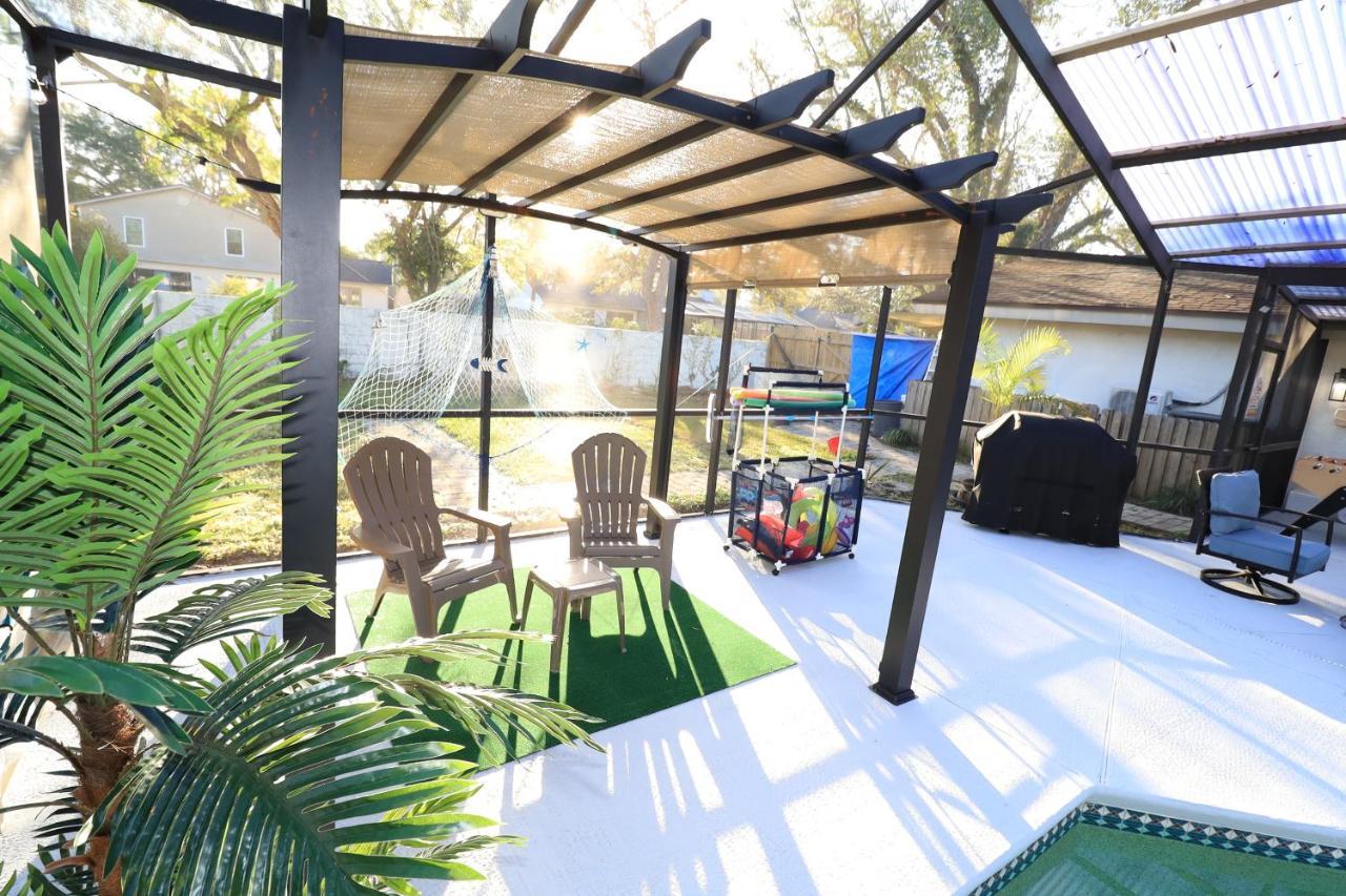 Boho Oasis With Pool- Paradise For Work & Fun Тампа Екстериор снимка
